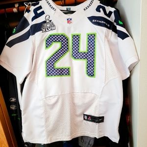 Men's XL Seahawks Lynch Jersey